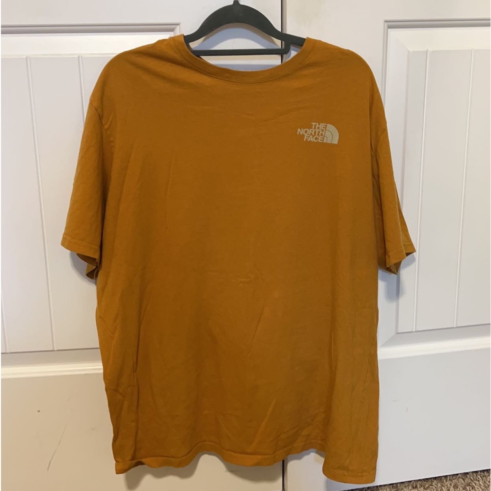 The North Face Burnt Yellow Mens XL Tee